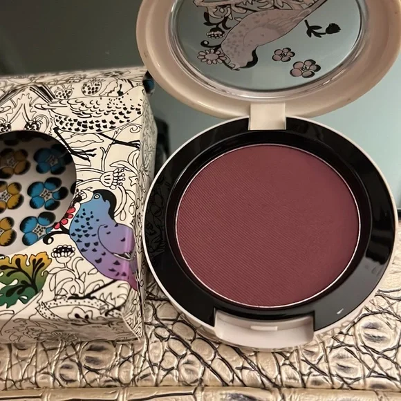 NIB! Mac Cosmetics Liberty Of London Powder Blush In Color Dirty Plum. - Picture 3 of 8